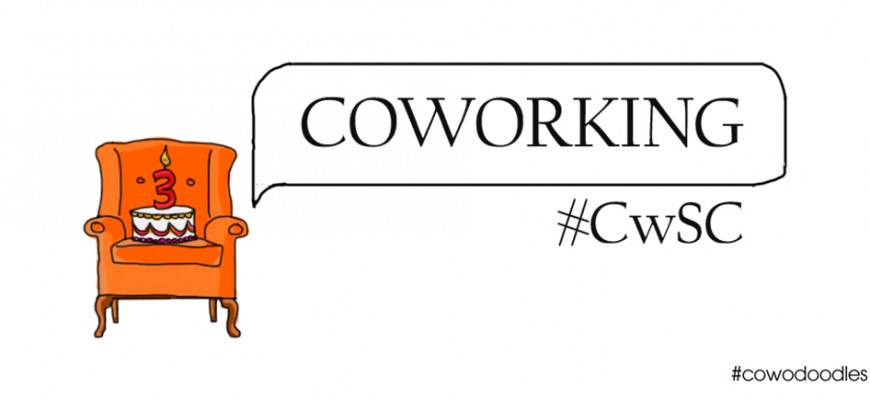 Hasta el sofá hablará de #coworking ;)